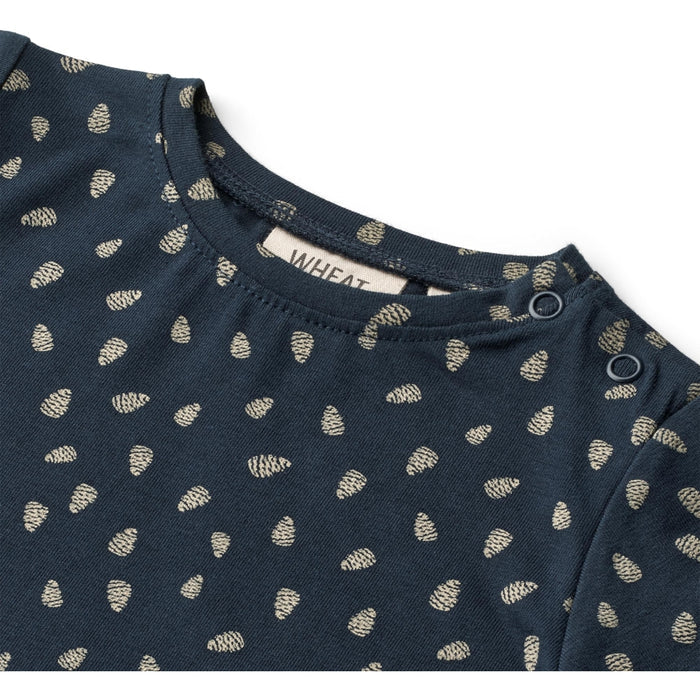 Wheat Main Jersey Dress Bessie Dress 1435 navy sprucecone