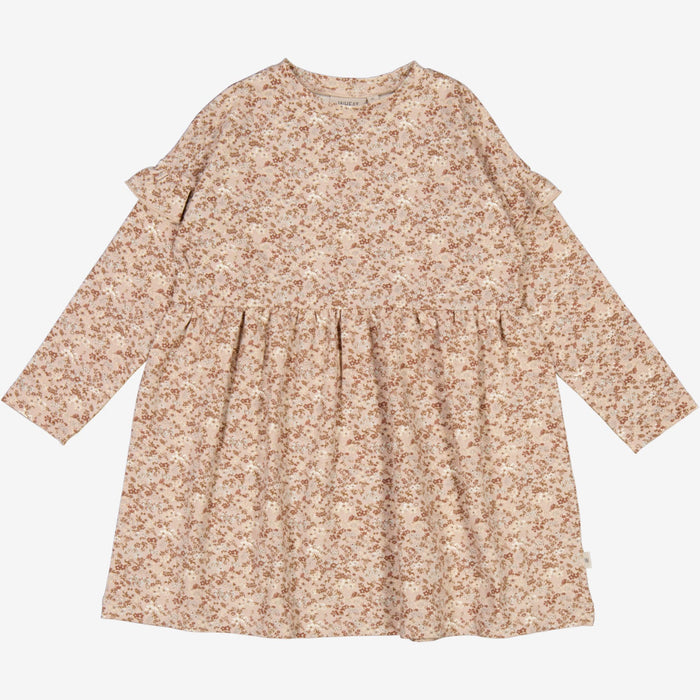Wheat Main  Jersey Dress Lilja Dress 1359 pale lilac flowers