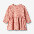 Wheat Main Jersey Dress L/S Sessa Dress 2285 rosette flowers