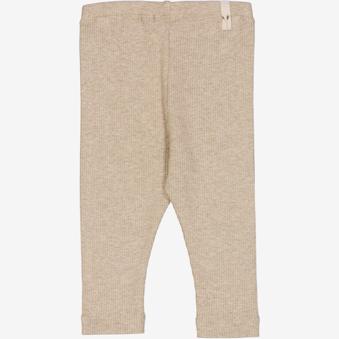 Wheat Main Jersey Leggings | Baby Legging 3306 cappuccino melange
