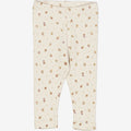 Wheat Main  Jersey Leggings | Baby Legging 3358 chalk flowers