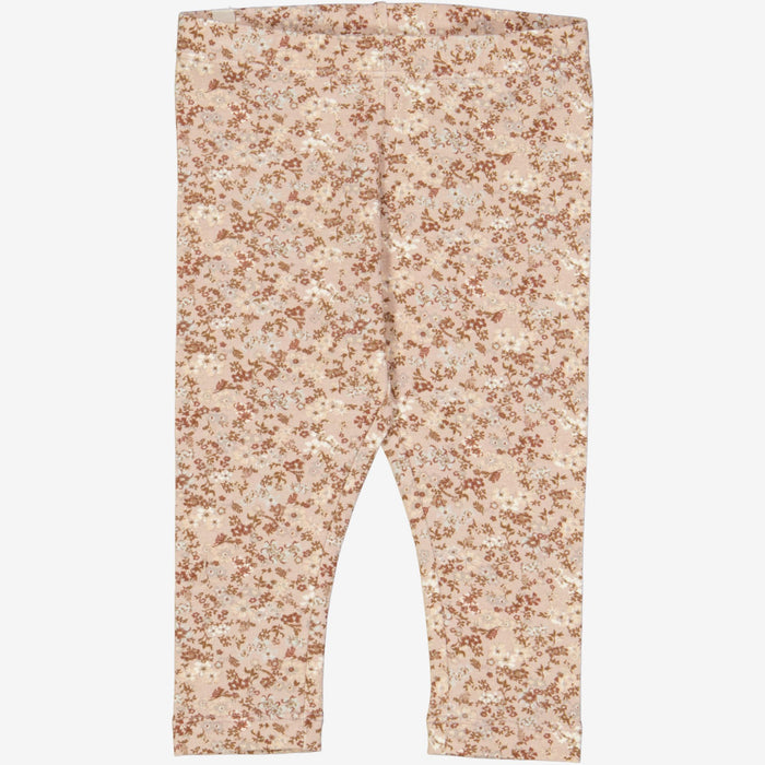 Wheat Main Jersey Leggings | Baby Legging 1359 pale lilac flowers