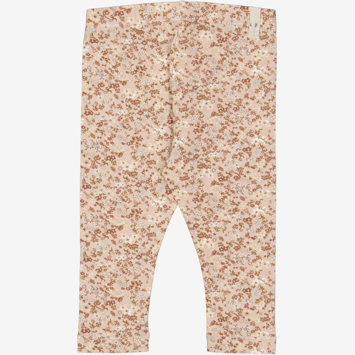 Wheat Main Jersey Leggings | Baby Legging 1359 pale lilac flowers