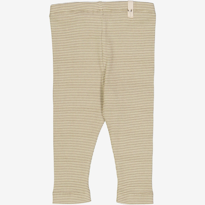 Wheat Main  Jersey Leggings | Baby Legging 1097 warm stone stripe