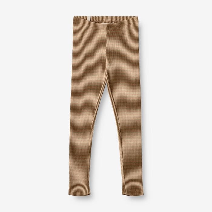 Wheat Main Jersey Leggings Jules Legging 3238 beige rib stripe