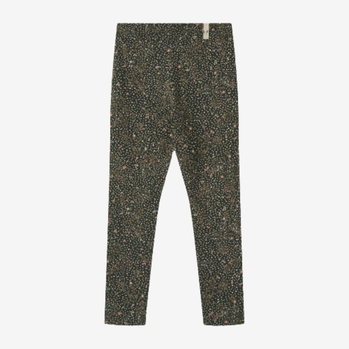 Wheat Main Jersey Leggings Jules Legging 0028 black coal small flowers