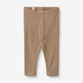 Wheat Main Jersey Leggings Jules | Baby Legging 3238 beige rib stripe