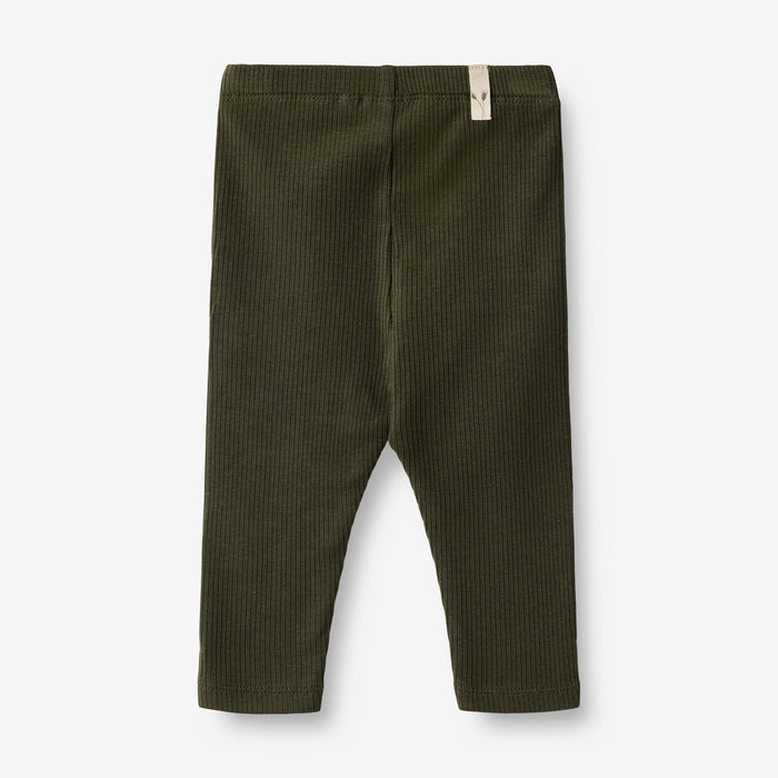 Wheat Main Jersey Leggings Jules | Baby Legging 4097 deep forest