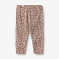 Wheat Main Jersey Leggings Jules | Baby Legging 0098 grey rose flowers