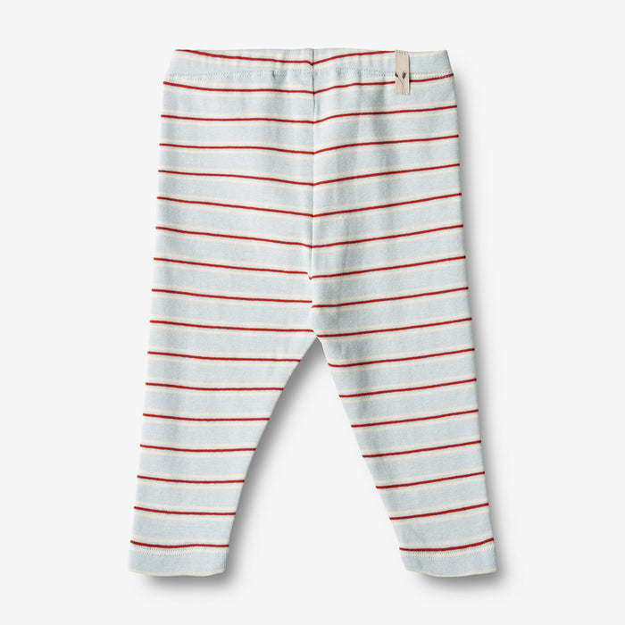 Wheat Main Jersey Pants Silas Legging 4031 light blue stripe