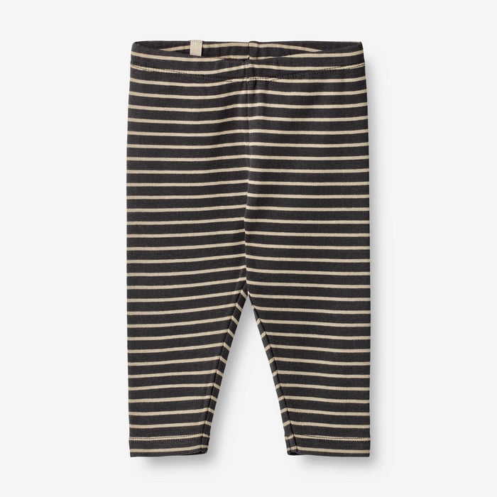 Wheat Main Jersey Pants Silas | Baby Legging 1433 navy stripe