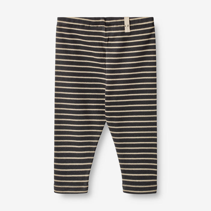 Wheat Main Jersey Pants Silas | Baby Legging 1433 navy stripe