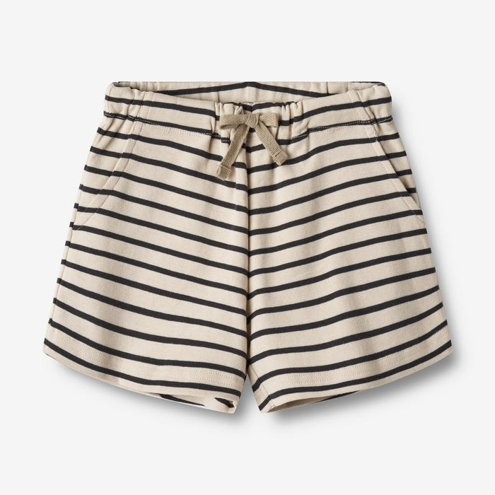 Wheat Main Jersey Shorts Kalle Shorts 1433 navy stripe