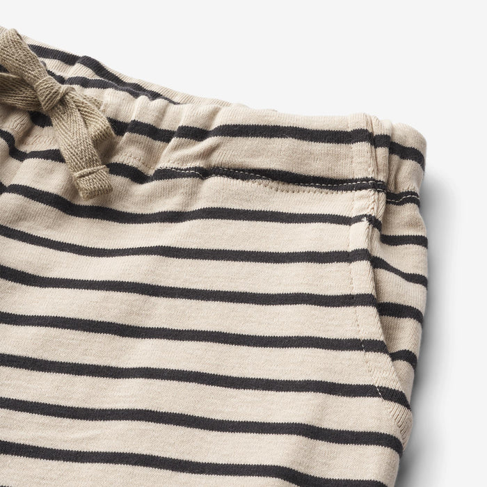 Wheat Main Jersey Shorts Kalle Shorts 1433 navy stripe