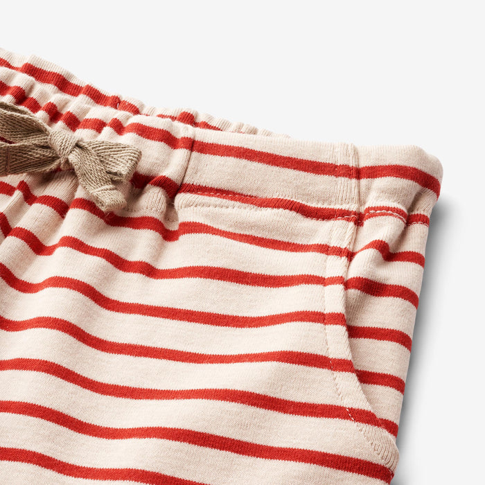 Wheat Main Jersey Shorts Kalle Shorts 2078 red stripe