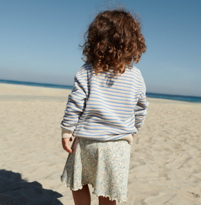 Wheat Main Jersey Skirt Rosie Skirt 3337 sandshell mini flowers