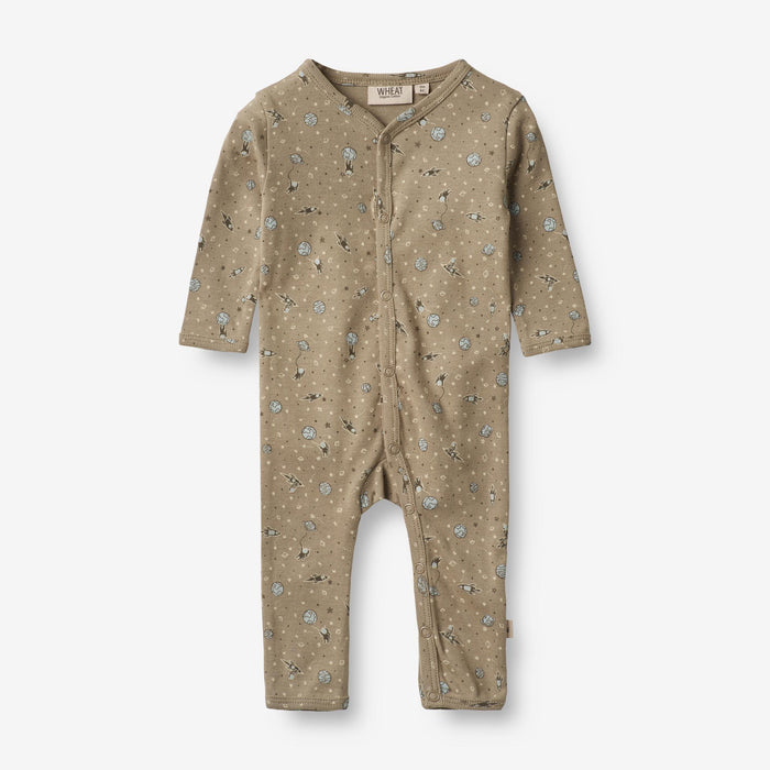Wheat Main Jumpsuit Dusty | Baby Jumpsuit 3240 beige stone space