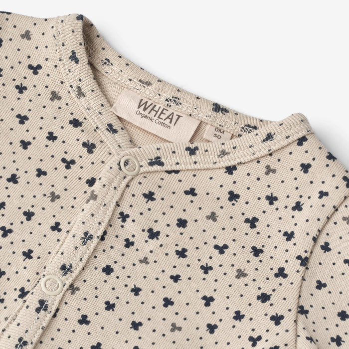 Wheat Main Jumpsuit Dusty | Baby Jumpsuit 3241 soft beige clover