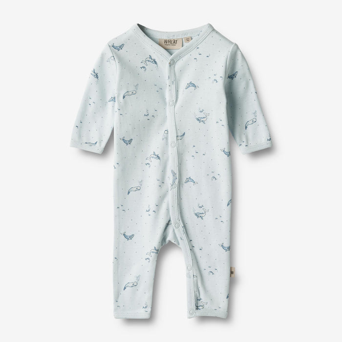Wheat Main Jumpsuit L/S Dusty Jumpsuit 4032 light blue whales
