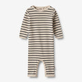 Wheat Main Jumpsuit L/S Theis Jumpsuit 1433 navy stripe