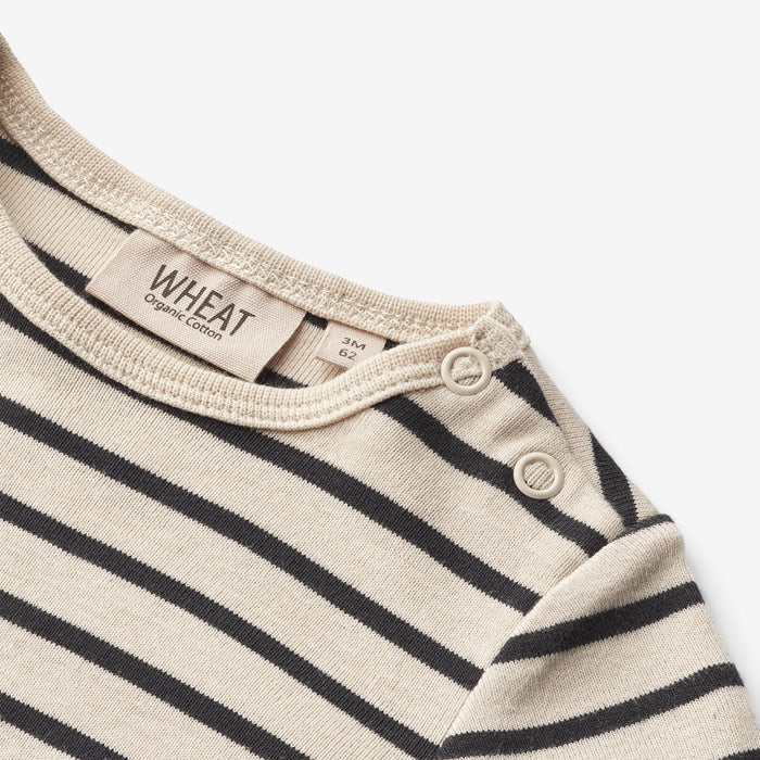 Wheat Main Jumpsuit L/S Theis Jumpsuit 1433 navy stripe