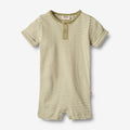 Wheat Main Jumpsuit S/S Alfred Jumpsuit 4126 sage green stripe