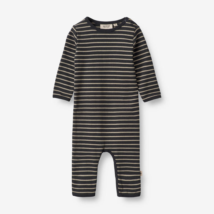 Wheat Main Jumpsuit Theis | Baby Jumpsuit 1433 navy stripe