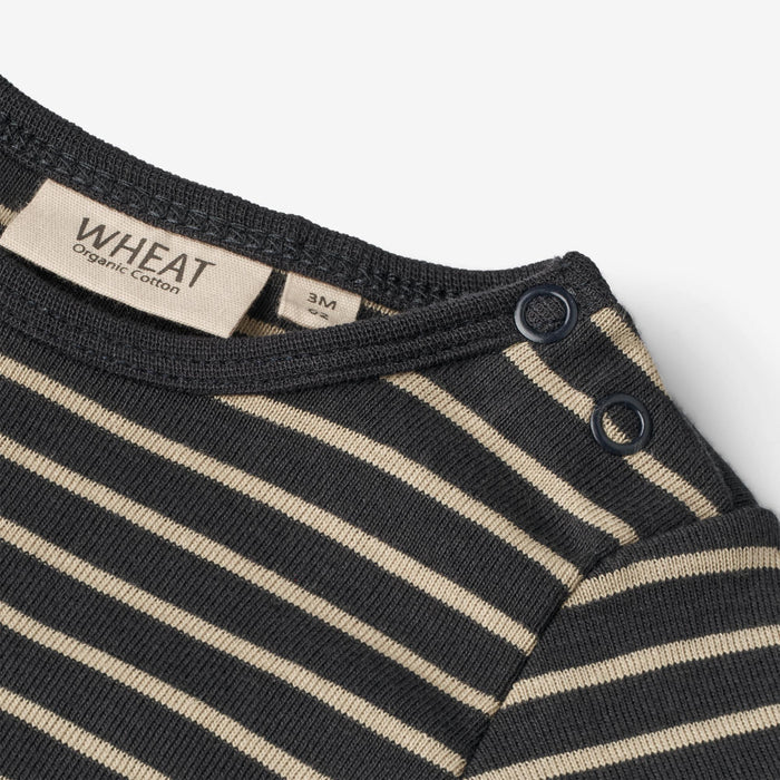 Wheat Main Jumpsuit Theis | Baby Jumpsuit 1433 navy stripe