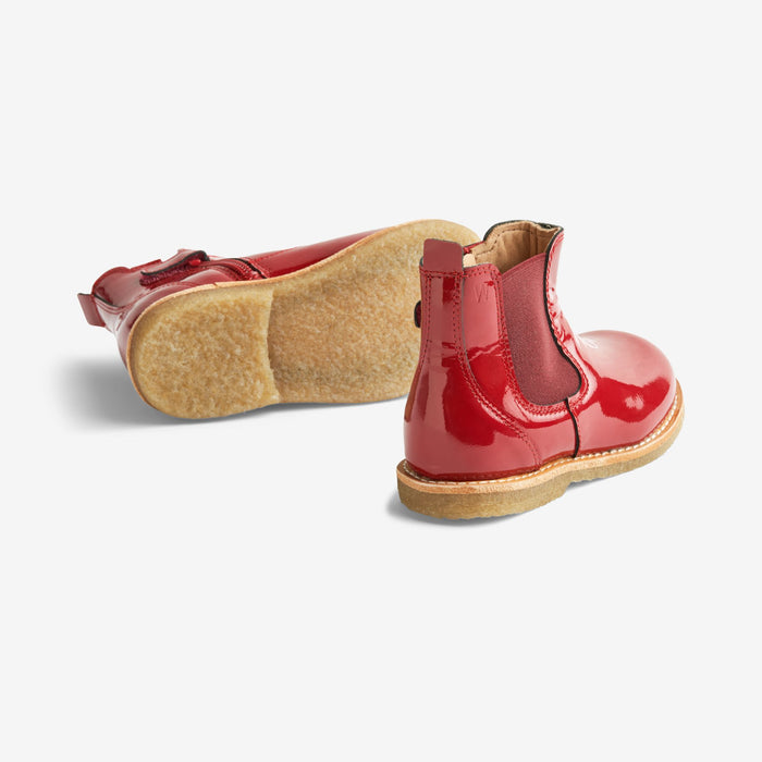 Wheat Footwear Keelan Chelsea Patent Casual footwear 2072 red