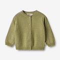 Wheat Main Knit Cardigan Bjørn Knitted Tops 4122 sage