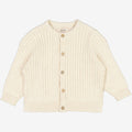 Wheat Main  Knit Cardigan Eke | Baby Knitted Tops 1101 cloud melange