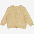 Wheat Main  Knit Cardigan Eke | Baby Knitted Tops 9306 seeds melange