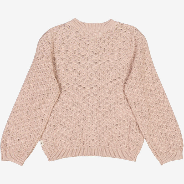 Wheat Main  Knit Cardigan Magnella Knitted Tops 1356 pale lilac