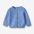 Wheat Main Knit Cardigan Magnella | Baby Knitted Tops 4102 azure blue