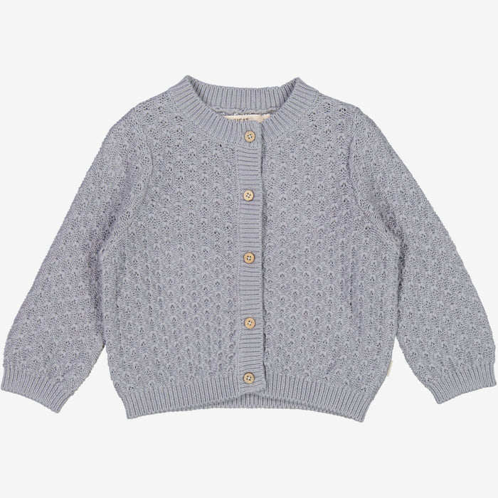 Wheat Main  Knit Cardigan Magnella | Baby Knitted Tops 1528 cloudy sky