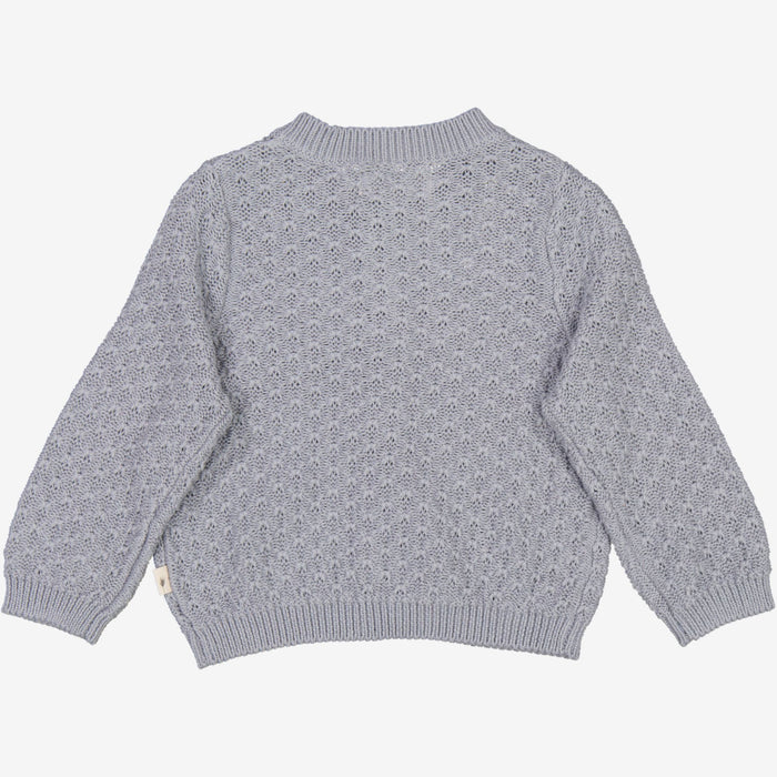 Wheat Main  Knit Cardigan Magnella | Baby Knitted Tops 1528 cloudy sky