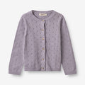 Wheat Main Knit Cardigan Maia Knitted Tops 1346 lavender