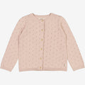 Wheat Main Knit Cardigan Maia Knitted Tops 1356 pale lilac