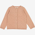 Wheat Main Knit Cardigan Maia Knitted Tops 2031 rose dawn