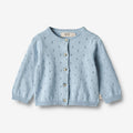 Wheat Main Knit Cardigan Maia | Baby Knitted Tops 1049 blue summer