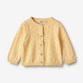 Wheat Main Knit Cardigan Maia | Baby Knitted Tops 5001 pale apricot