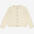 Wheat Main  Knit Cardigan Mille Knitted Tops 3129 eggshell