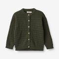 Wheat Main Knit Cardigan Villy Knitted Tops 1687 forest night