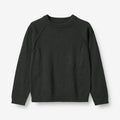 Wheat Main Knit Pullover Benja Knitted Tops 0025 black coal