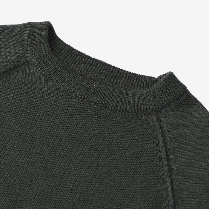 Wheat Main Knit Pullover Benja Knitted Tops 0025 black coal