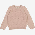 Wheat Main Knit Pullover Mira Knitted Tops 1356 pale lilac