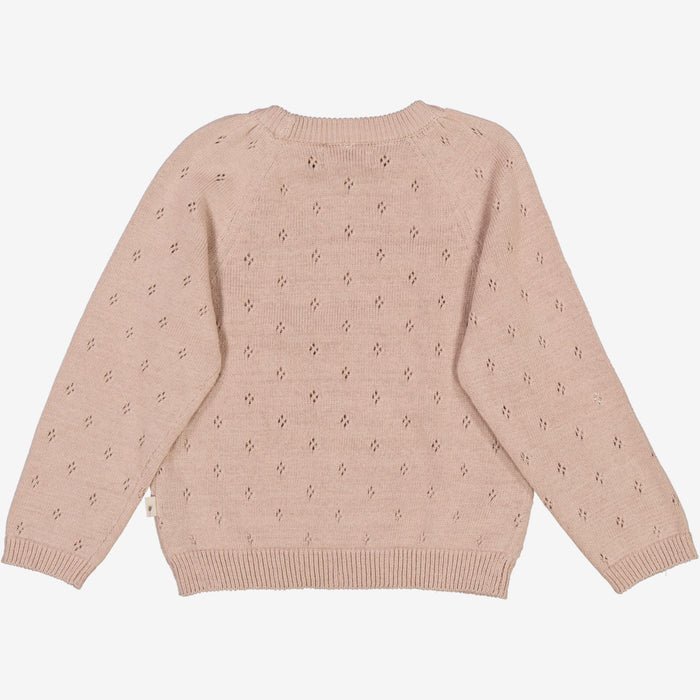 Wheat Main Knit Pullover Mira Knitted Tops 1356 pale lilac