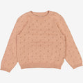 Wheat Main Knit Pullover Mira Knitted Tops 2031 rose dawn