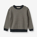 Wheat Main Knit Pullover Morgan Knitted Tops 1433 navy stripe