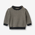 Wheat Main Knit Pullover Morgan | Baby Knitted Tops 1433 navy stripe
